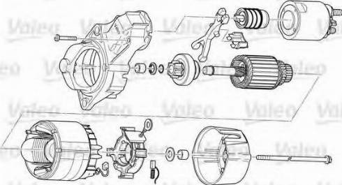 Valeo D7E39 - Starteris autodraugiem.lv