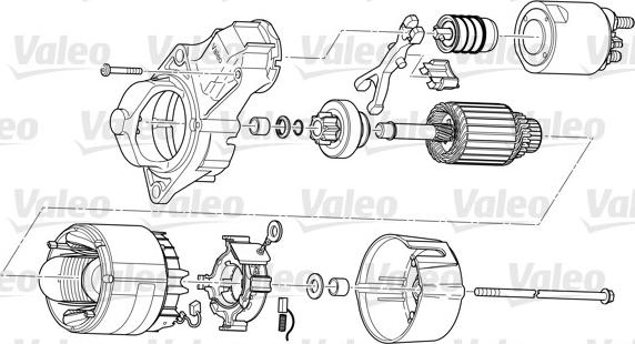 Valeo D7E38 - Starteris autodraugiem.lv