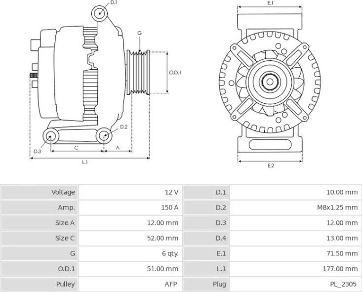 Valeo FG15T101 - Ģenerators autodraugiem.lv