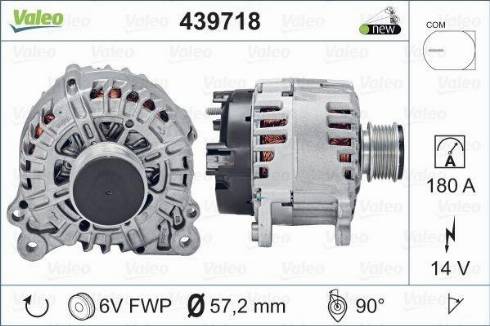 Valeo FG18T051 - Ģenerators autodraugiem.lv