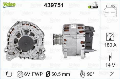 Valeo FG18T062 - Ģenerators autodraugiem.lv