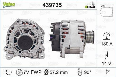 Valeo FG18T070 - Ģenerators autodraugiem.lv