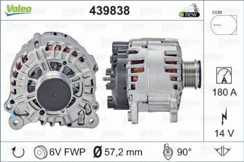 Valeo FG18T120 - Ģenerators autodraugiem.lv