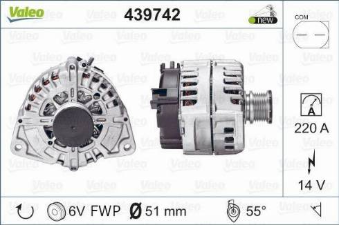 Valeo FG23S039 - Ģenerators autodraugiem.lv