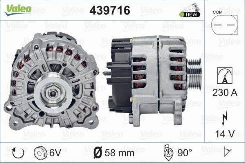 Valeo FG23S031 - Ģenerators autodraugiem.lv