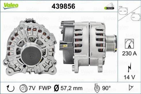 Valeo FG23S073 - Ģenerators autodraugiem.lv