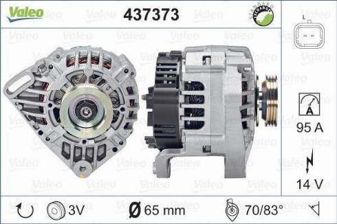 Valeo SG9B107 - Ģenerators autodraugiem.lv