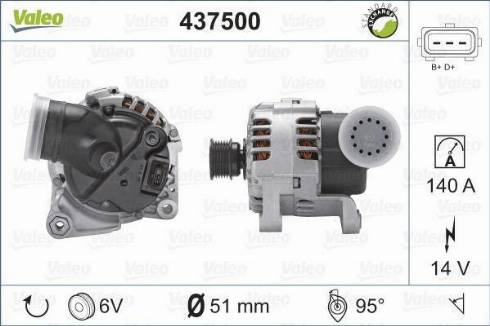 Valeo SG14B020 - Ģenerators autodraugiem.lv