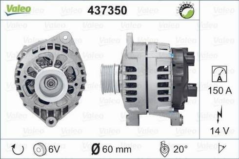 Valeo SG15S032 - Ģenerators autodraugiem.lv