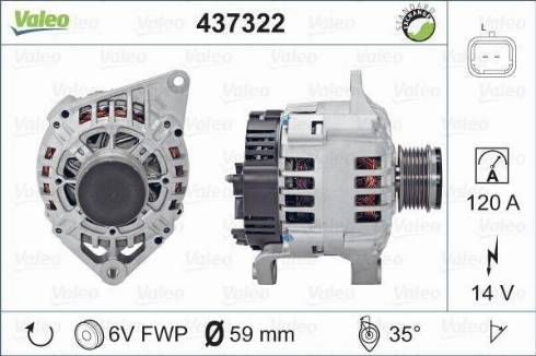 Valeo SG10B019 - Ģenerators autodraugiem.lv