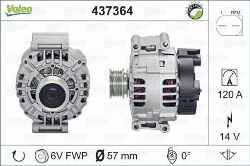 Valeo SG12B047 - Ģenerators autodraugiem.lv