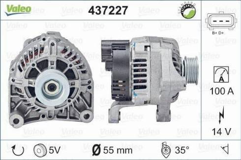 Valeo SG12B080 - Ģenerators autodraugiem.lv