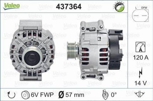 Valeo SG12B075 - Ģenerators autodraugiem.lv