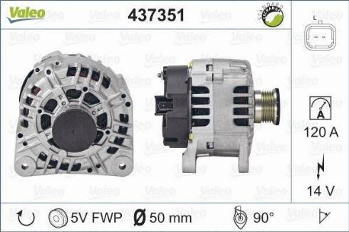 Valeo SG12B108 - Ģenerators autodraugiem.lv