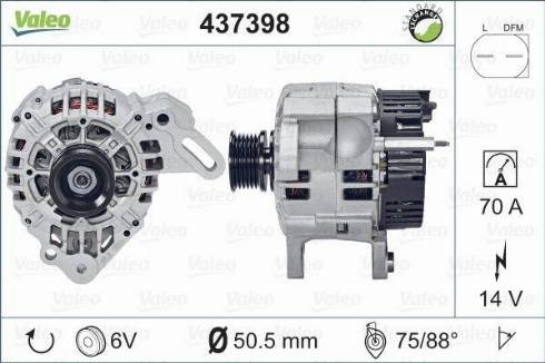 Valeo SG8B017 - Ģenerators autodraugiem.lv