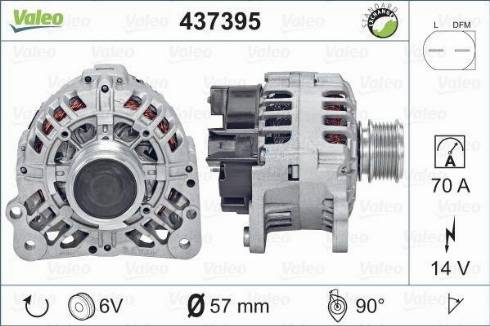 Valeo SG8B027 - Ģenerators autodraugiem.lv