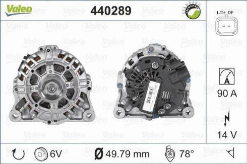 Valeo TG9B065 - Ģenerators autodraugiem.lv