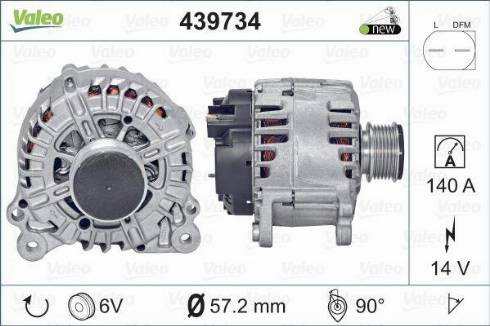 Valeo TG14C036 - Ģenerators autodraugiem.lv