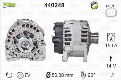 Valeo TG15C137 - Ģenerators autodraugiem.lv