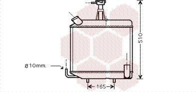 Van Wezel 98002001 - Radiators, Motora dzesēšanas sistēma autodraugiem.lv