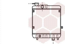 Van Wezel 49002011 - Radiators, Motora dzesēšanas sistēma autodraugiem.lv