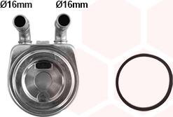 Van Wezel 40003427 - Eļļas radiators, Motoreļļa autodraugiem.lv