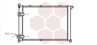 Van Wezel 43002141 - Radiators, Motora dzesēšanas sistēma autodraugiem.lv