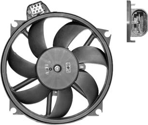 Van Wezel 4377747 - Ventilators, Motora dzesēšanas sistēma autodraugiem.lv