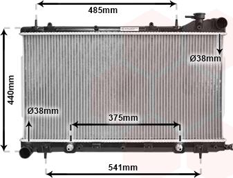 Van Wezel 51002049 - Radiators, Motora dzesēšanas sistēma autodraugiem.lv