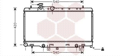 Van Wezel 51002053 - Radiators, Motora dzesēšanas sistēma autodraugiem.lv