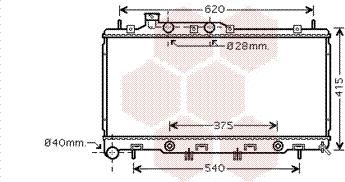 Van Wezel 51002069 - Radiators, Motora dzesēšanas sistēma autodraugiem.lv