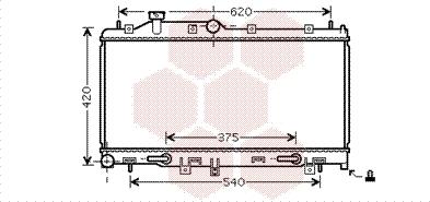 Van Wezel 51002066 - Radiators, Motora dzesēšanas sistēma autodraugiem.lv