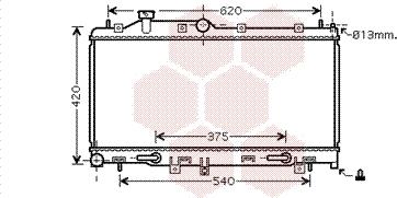 Van Wezel 51002068 - Radiators, Motora dzesēšanas sistēma autodraugiem.lv