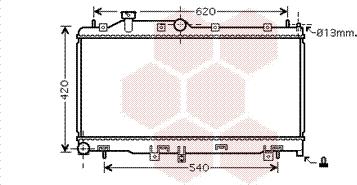 Van Wezel 51002067 - Radiators, Motora dzesēšanas sistēma autodraugiem.lv