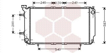 Van Wezel 51002035 - Radiators, Motora dzesēšanas sistēma autodraugiem.lv