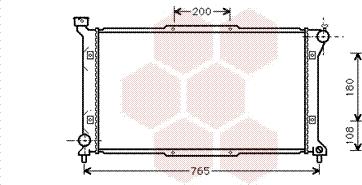 Van Wezel 51002036 - Radiators, Motora dzesēšanas sistēma autodraugiem.lv