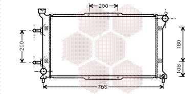 Van Wezel 51002037 - Radiators, Motora dzesēšanas sistēma autodraugiem.lv