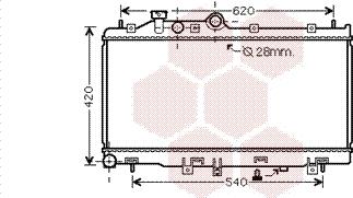 Van Wezel 51002079 - Radiators, Motora dzesēšanas sistēma autodraugiem.lv