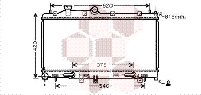 Van Wezel 51002076 - Radiators, Motora dzesēšanas sistēma autodraugiem.lv