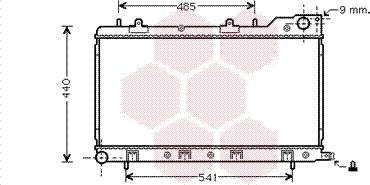 Van Wezel 51002071 - Radiators, Motora dzesēšanas sistēma autodraugiem.lv