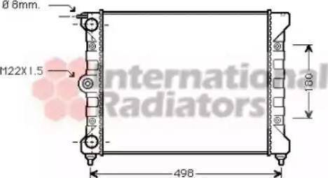 Nissens 65163 - Radiators, Motora dzesēšanas sistēma autodraugiem.lv