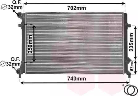 TEMPEST TP.15.65.277A - Radiators, Motora dzesēšanas sistēma autodraugiem.lv