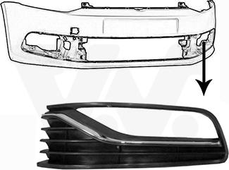 Van Wezel 5814493 - Ventilatora reste, Bampers autodraugiem.lv