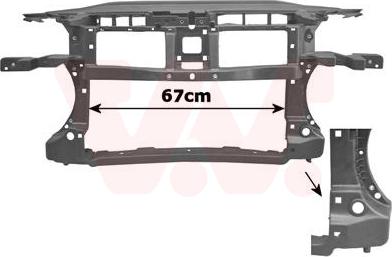 Van Wezel 5839678 - Priekšdaļas apdare autodraugiem.lv