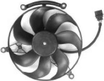 Van Wezel 5825747 - Ventilators, Motora dzesēšanas sistēma autodraugiem.lv