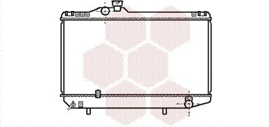 Van Wezel 53002093 - Radiators, Motora dzesēšanas sistēma autodraugiem.lv