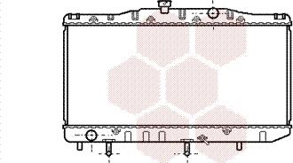 Van Wezel 53002048 - Radiators, Motora dzesēšanas sistēma autodraugiem.lv