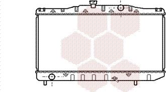 Van Wezel 53002061 - Radiators, Motora dzesēšanas sistēma autodraugiem.lv