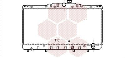 Van Wezel 53002030 - Radiators, Motora dzesēšanas sistēma autodraugiem.lv