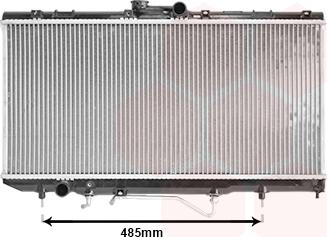 Van Wezel 53002146 - Radiators, Motora dzesēšanas sistēma autodraugiem.lv